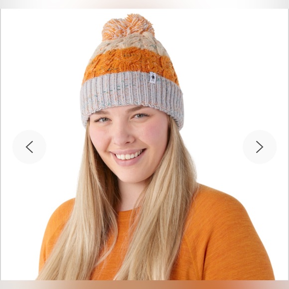 Smartwool Isto Retro Beanie NWOT Winter Hat Honey Gold - Picture 9 of 9